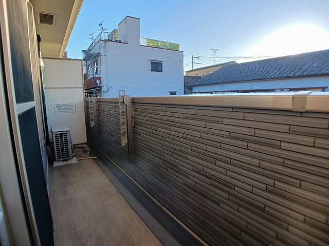 12/20 バルコニー