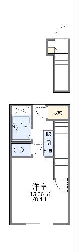 レオパレスVoyageの間取り