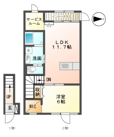 ナチュラルファーストの間取り