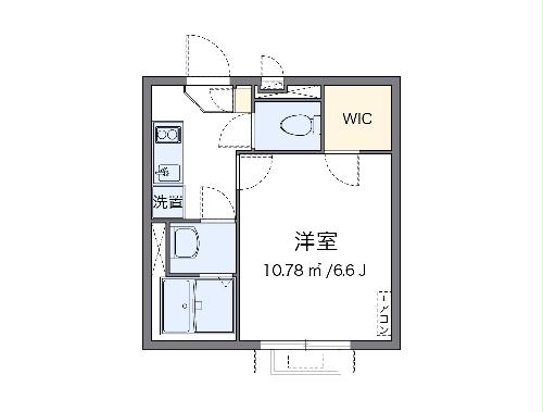 クレイノタイキョウの間取り