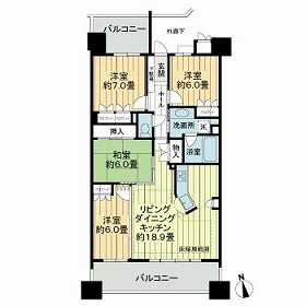 ライオンズガーデン東別院の間取り