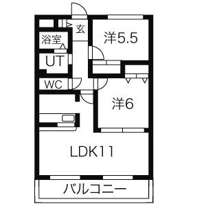 リベルタパラッツォの間取り