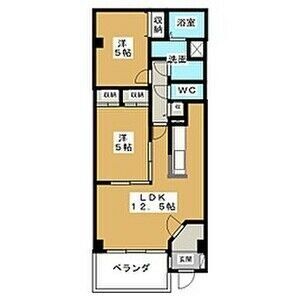 サニーパレス・Kの間取り