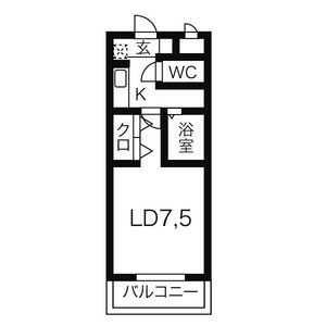A・City鶴城の間取り