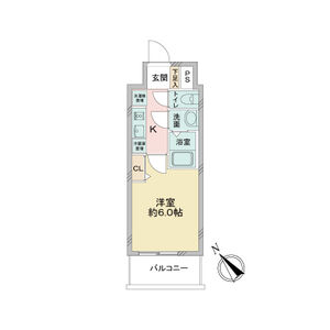 アステリ鶴舞エーナの間取り