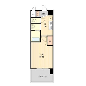 パークフラッツ金山の間取り