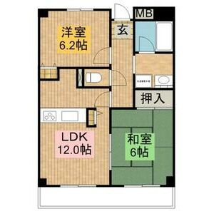 ロイヤルフラット壱番館の間取り