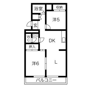 パラシオン城下の間取り