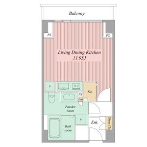 ミュプレ矢場町の間取り