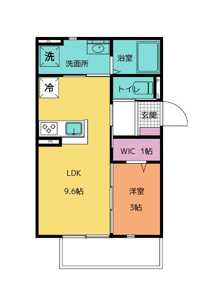 ユアメゾンソレイユの間取り