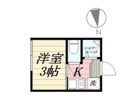 ポンデロッサ学芸大学の間取り