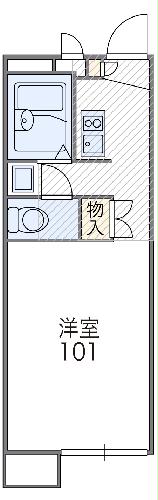 レオパレスせいわの間取り