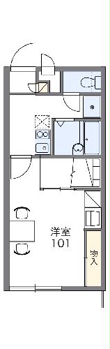 レオパレス上広の間取り