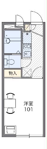 レオパレスFioreⅢの間取り