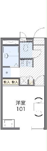 レオパレスファームの間取り