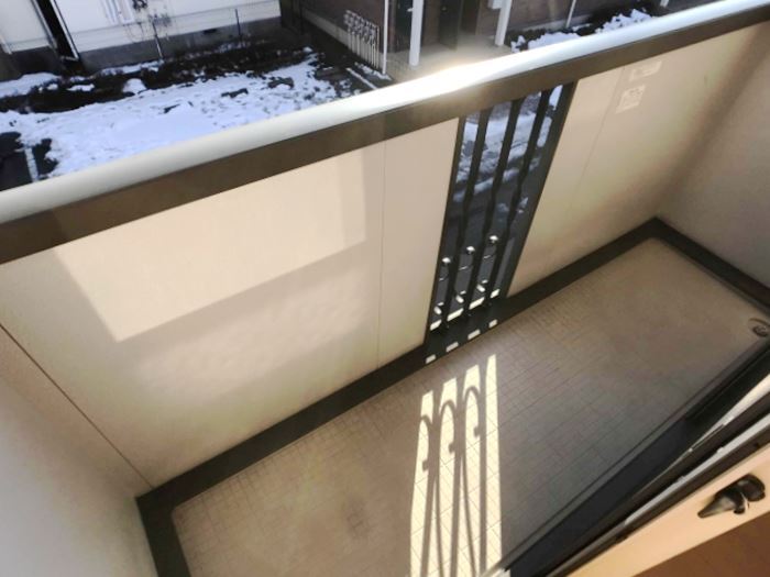 12/28 バルコニー