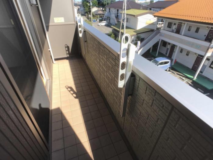 12/28 バルコニー