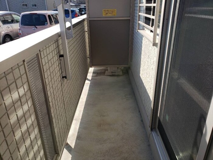 12/27 バルコニー