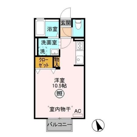 イノセントワールド 六番館の間取り