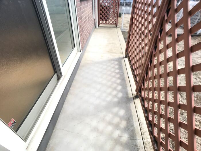 12/28 バルコニー