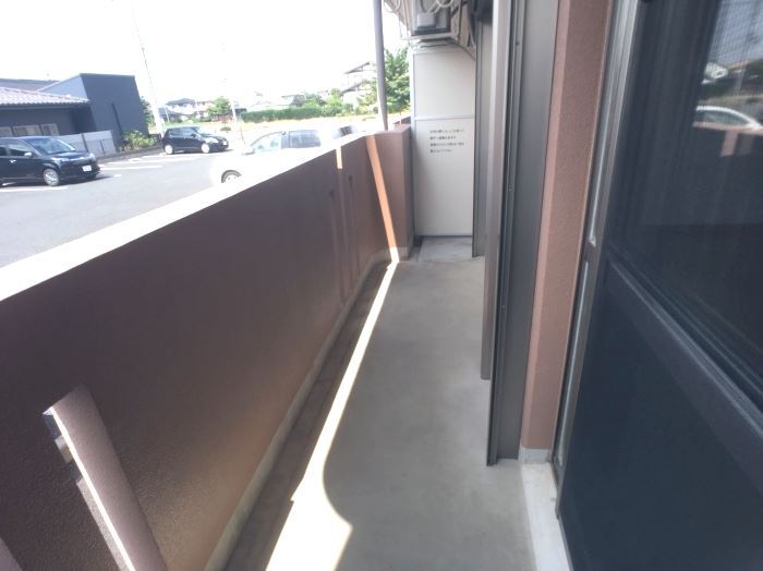 12/28 バルコニー