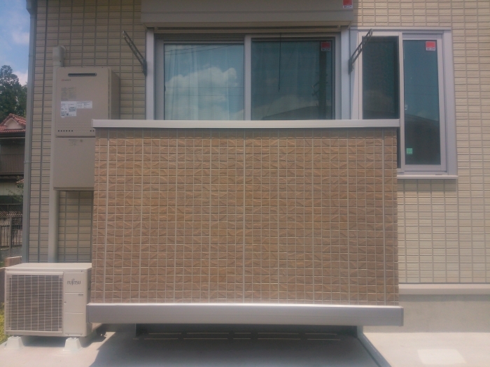 10/20 バルコニー