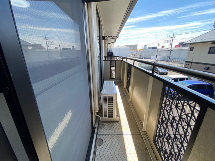 12/23 バルコニー