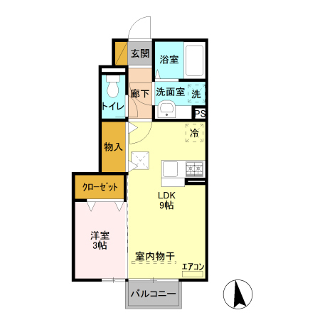 ラディーチェの間取り