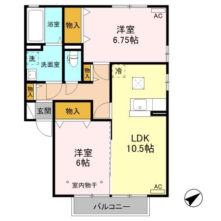 エルシオンの間取り