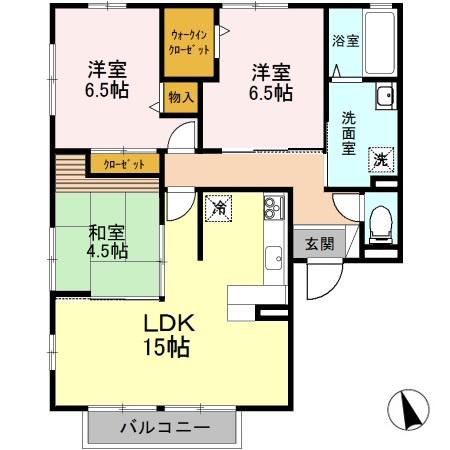 Ｐｒｉｍａ Ｃｌａｓｓｅの間取り