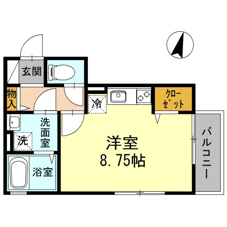 メゾン デュ プレの間取り