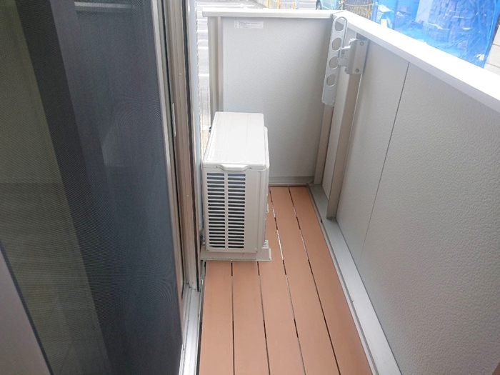 12/21 バルコニー