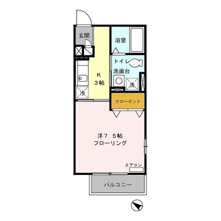 バリローチェの間取り