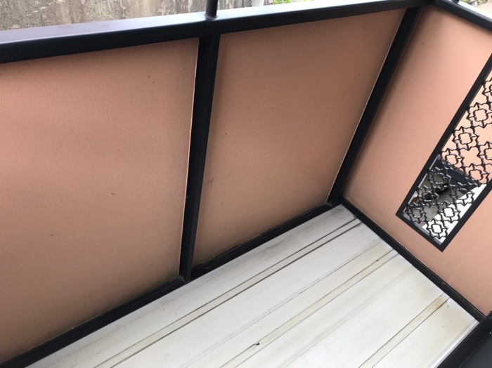 12/18 バルコニー