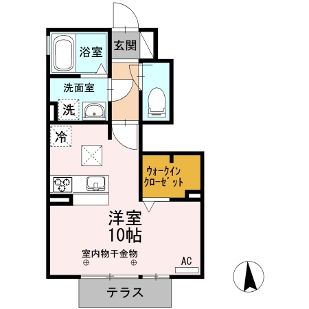 ロイヤルパークス島の間取り