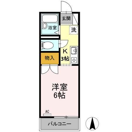 クラスターサウスの間取り