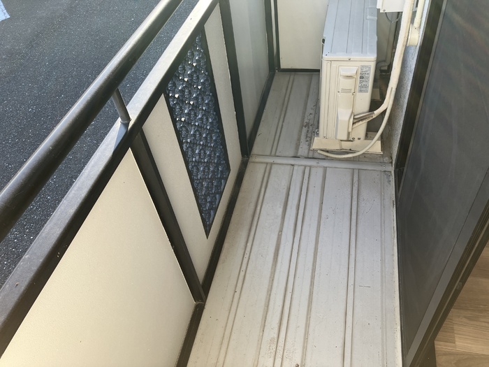 12/21 バルコニー