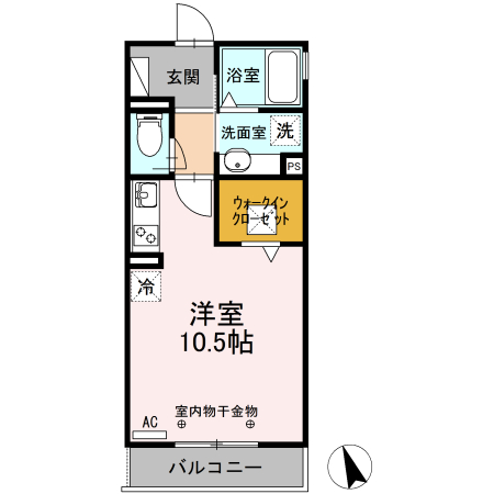 セレッサ ウーノの間取り