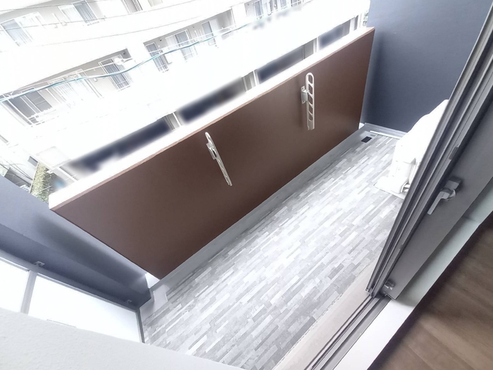 12/21 バルコニー