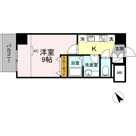 メゾン ド ミュシャの間取り