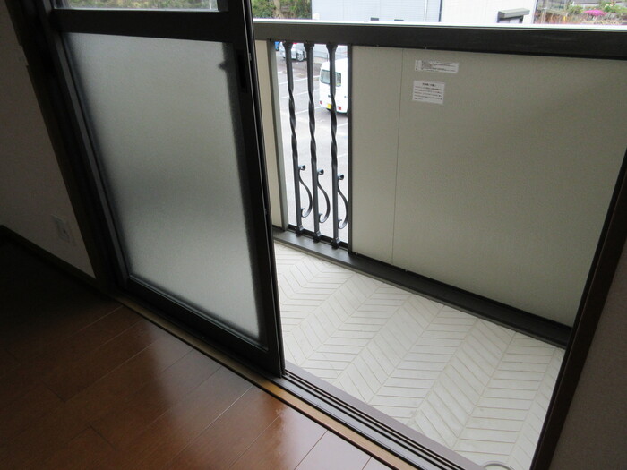 12/24 バルコニー