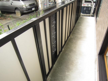 10/11 バルコニー