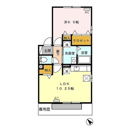 ウィルモア吉栄の間取り