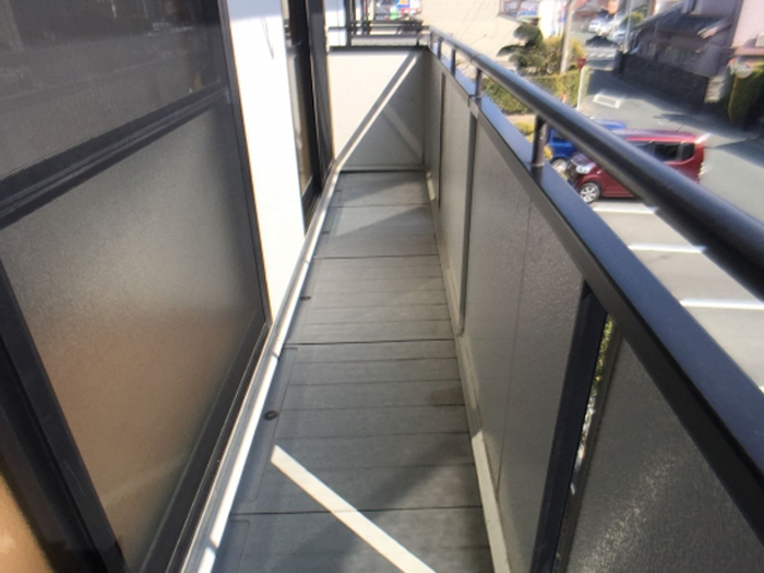 12/17 バルコニー