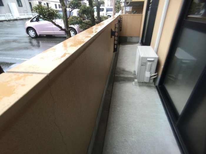 12/17 バルコニー