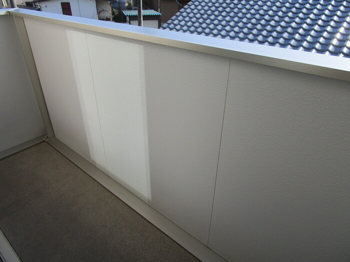 12/18 バルコニー