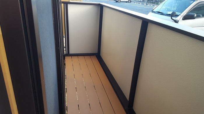 12/17 バルコニー