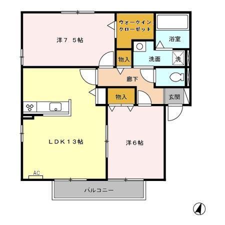 レンガ物語の間取り