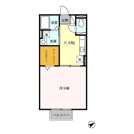 フロイデの間取り
