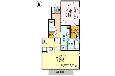 レーテの間取り